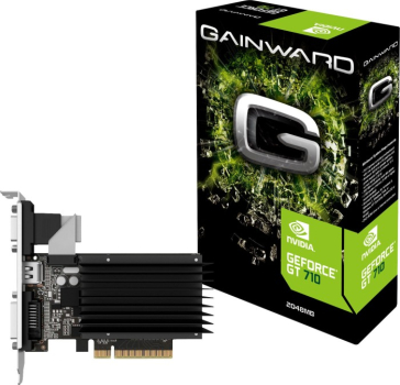 2GB GDDR3 GeForce GT 710 Gainward SilentFX