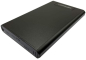 Preview: 2.5" (6,35cm) LC-Power USB-C Festplattengehäuse LED Anzeige, Schwarz (für SATA HDD / SSD)