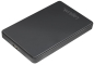 Preview: 2.5" (6,35cm) LogiLink USB 3.0 Festplattengehäuse LED Anzeige, Schwarz (für SATA HDD / SSD)
