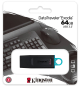 Preview: 64GB Kingston DataTraveler Exodia USB-Stick USB 3.2 Gen1 (Schwarz / Türkis)