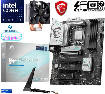 Intel Core Ultra 7 265KF - Heatpipe Kühler - MSI B860 Gaming Plus WIFI
