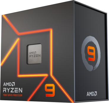 AMD Ryzen 9 7900X Box (12 Kerne, 24 Threads, 4.70 GHz / Turbo 5.60 GHz, Radeon Grafik)