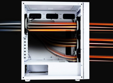 LC-Power Gaming 802W White_Wanderer_X, weiß, Glasfenster