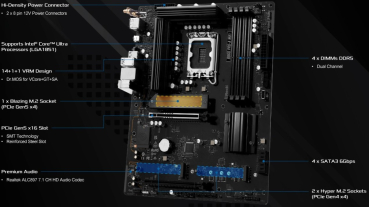 Preview: ASRock B860 Pro-A WiFi