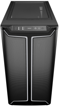 be quiet! Pure Base 501 DX Black, Glasfenster