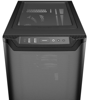 be quiet! Pure Base 501 Airflow Window Black, Glasfenster