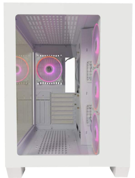LC-Power Gaming 807W Stormwatch_X, weiß, Glasfenster