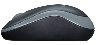 Logitech M185 Funkmaus schwarz/grau, USB