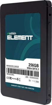 256GB SSD 2.5" Mushkin Element (Lesen: 500 / Schreiben: 420)