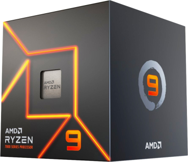 AMD Ryzen 9 7900 Box (12 Kerne, 24 Threads, 3.70 GHz / Turbo 5.40 GHz, Radeon Grafik)