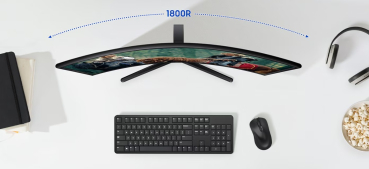 27" (69cm) Samsung S3 Curved Monitor 4ms 100Hz (D-SUB/VGA, HDMI)