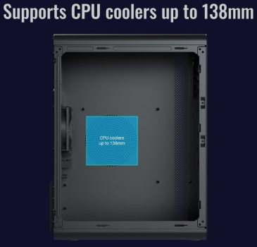 AeroCool CS-110 V1, schwarz
