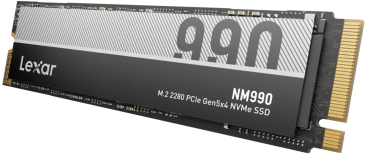 4TB SSD M.2 PCIe 5.0 NVMe Lexar NM990 (Lesen: 14000 / Schreiben: 11000)
