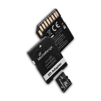 Preview: 64GB MediaRange microSDXC Class 10 (inkl.SD-Adapter)