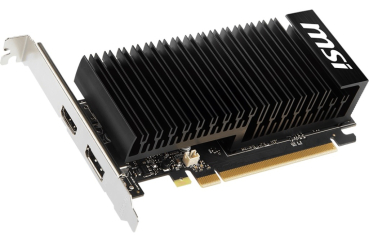 4GB GDDR4 GeForce GT 1030 MSI 4GHD4 LP OC Passiv (Silent 0dB, inkl. Low Profile Slotblech)