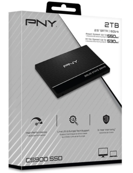 2TB SSD PNY CS900 (Lesen: 550 / Schreiben: 530)