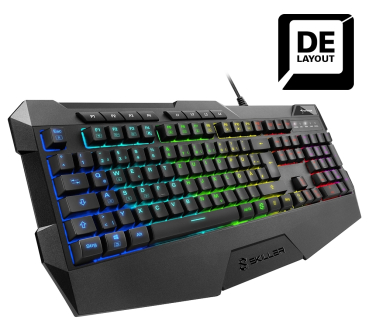 Sharkoon Skiller SGK4 Gaming-Tastatur mit RGB-Hintergrundbeleuchtung