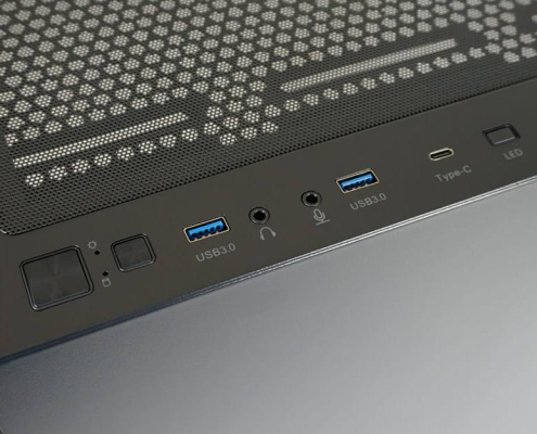 LC-Power Gaming 810B Dark_Crawler_X, schwarz, Glasfenster