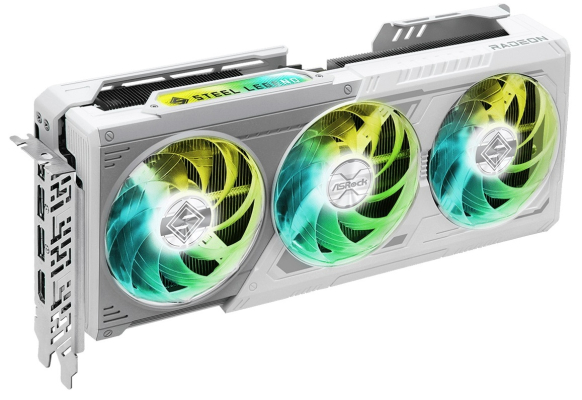 16GB GDDR6 Radeon RX 9070 XT ASRock Steel Legend 16GB