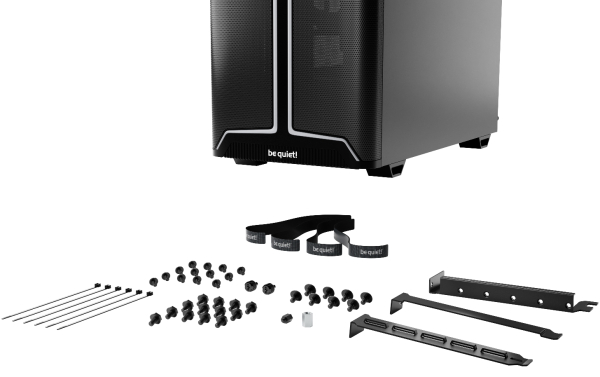 be quiet! Pure Base 501 DX Black, Glasfenster