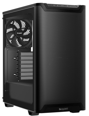 be quiet! Pure Base 501 Airflow Window Black, Glasfenster