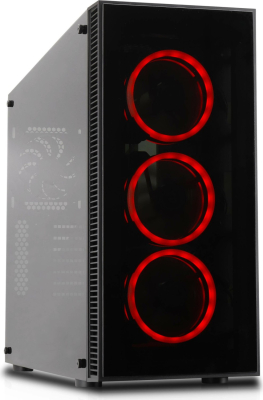 Cooltek Vier RGB, Glasfenster