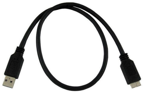2.5" (6,35cm) LC-Power USB 3.0 Festplattengehäuse, Schwarz (für SATA HDD / SSD)