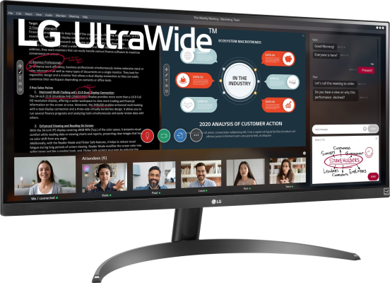 29" (73cm) LG UltraWide 29WP500-B 2560 x 1080 Monitor 5ms 75Hz (2x HDMI)