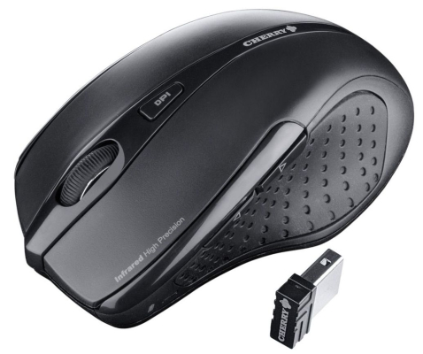 Cherry MW 3000 Funkmaus schwarz, USB