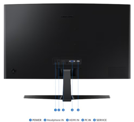 27" (69cm) Samsung S3 Curved Monitor 4ms 100Hz (D-SUB/VGA, HDMI)