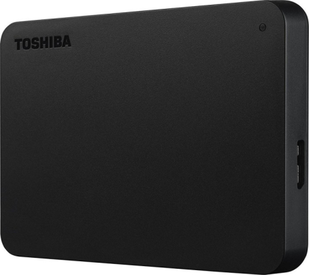 1TB HDD Extern Toshiba Canvio Basics 2,5" USB 3.0 Schwarz