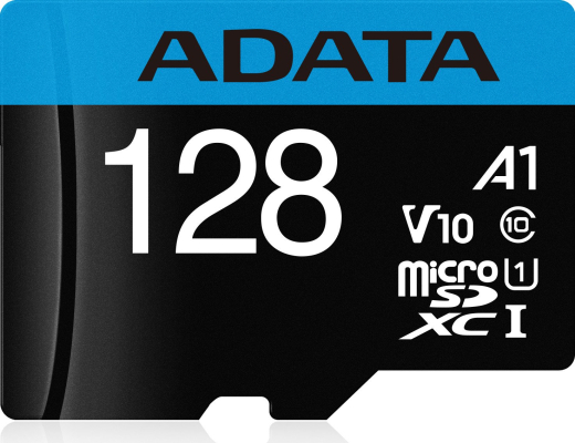 128GB ADATA Premier microSDXC Class 10 (UHS-I U1, A1, inkl.SD-Adapter)