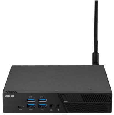 Mini PC ASUS PB40 / 8GB DDR4 / 128GB M.2 SSD / Intel UHD-Grafik / Audio / LAN / WLAN / W11P / B-Ware