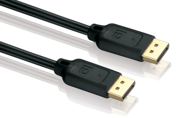 Displayport Anschlusskabel 3m (ST - ST, vergoldet, 3D, 4K)