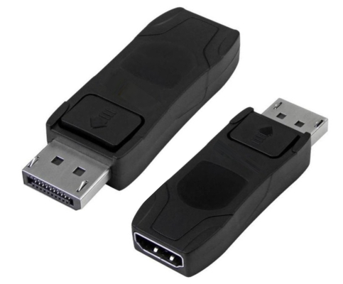Adapter DisplayPort auf HDMI schwarz