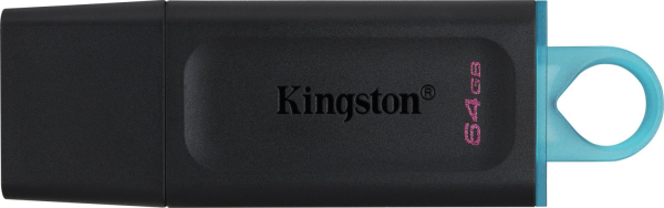 64GB Kingston DataTraveler Exodia USB-Stick USB 3.2 Gen1 (Schwarz / Türkis)