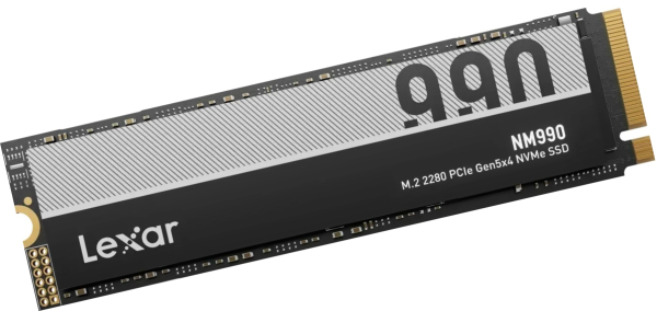 4TB SSD M.2 PCIe 5.0 NVMe Lexar NM990 (Lesen: 14000 / Schreiben: 11000)