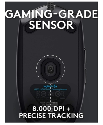 Logitech G102 Lightsync Black