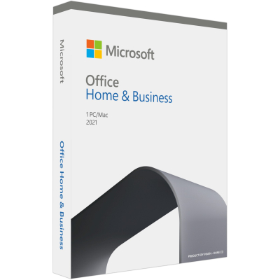 Microsoft Office 2021 Home and Business, PKC (Deutsch, 1 User, PC/MAC)