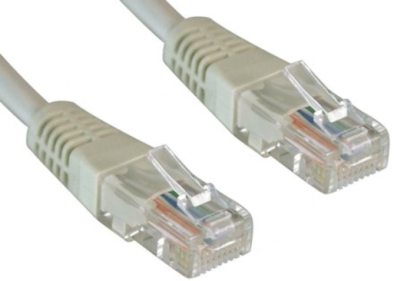 20m Netzwerkkabel RJ-45 (Cat.5e Patchkabel, grau)