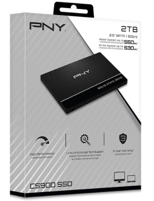 2TB SSD PNY CS900 (Lesen: 550 / Schreiben: 530)