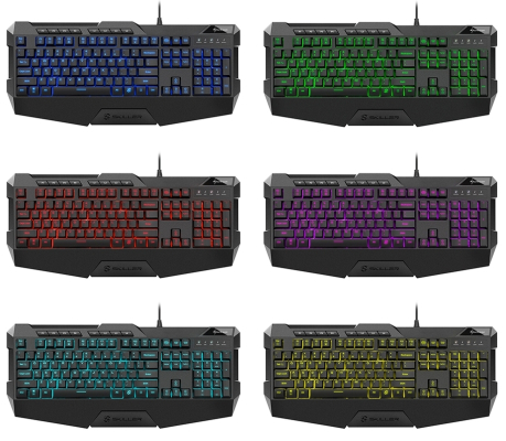 Sharkoon Skiller SGK4 Gaming-Tastatur mit RGB-Hintergrundbeleuchtung