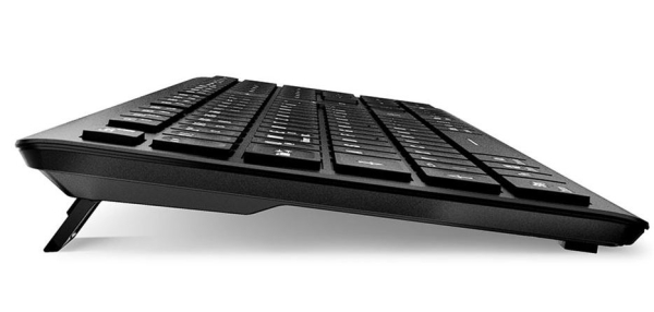 Sharkoon OfficePal K30W (Kabellose Tastatur, wiederaufladbar Lithium-Ion-Akkus bis zu 110 Stunden)