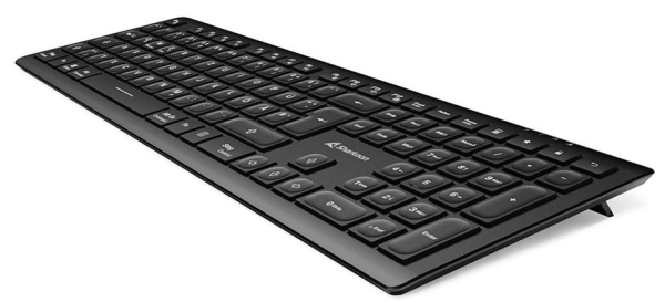 Sharkoon OfficePal K30W (Kabellose Tastatur, wiederaufladbar Lithium-Ion-Akkus bis zu 110 Stunden)