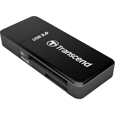 Transcend TS-RDF5K Cardreader USB 3.0 extern (up to Lesen: 90MB/s / Schreiben: 60MB/s)