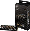 2TB SSD M.2 PCIe 4.0 NVMe MSI Spatium M461 (Lesen: 5000 / Schreiben: 4200)